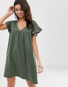 ASOS Reversable Olive Mini Dress